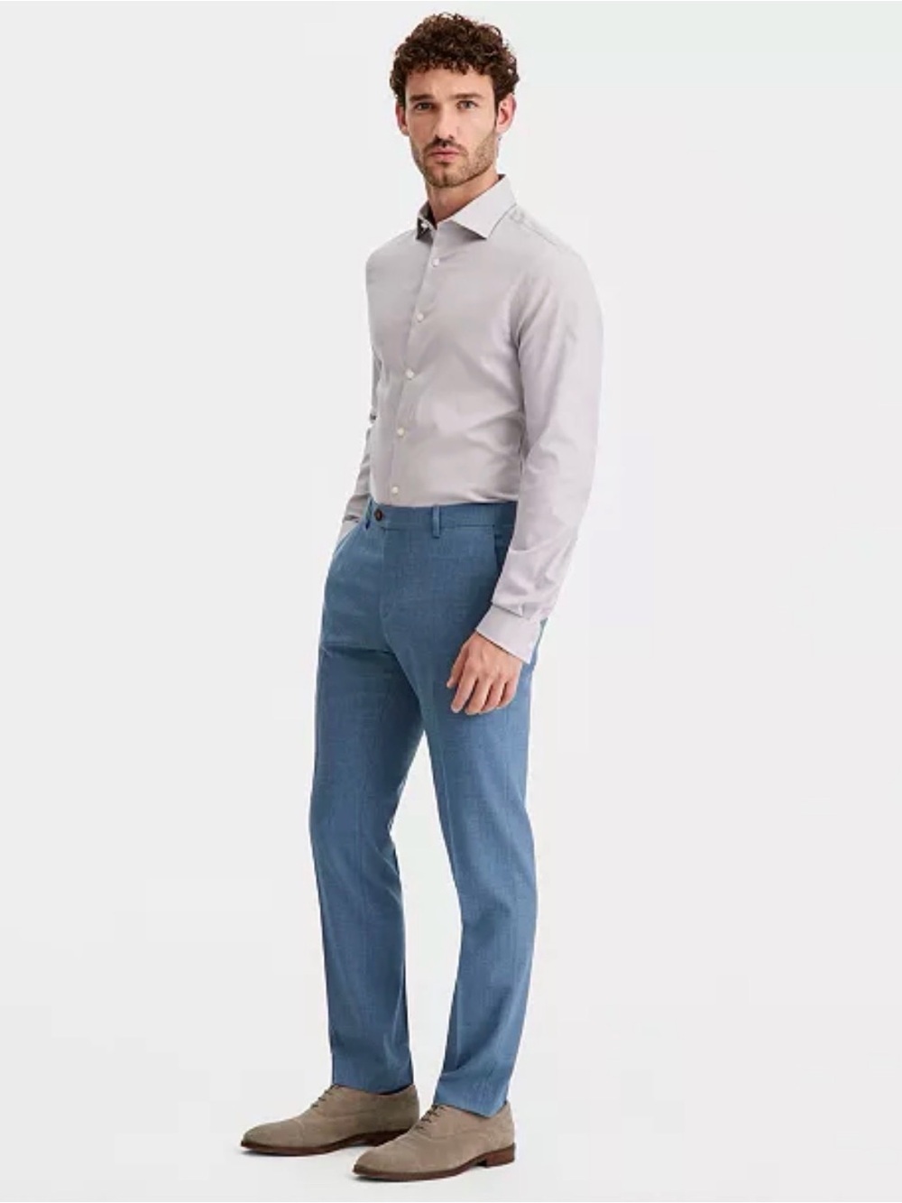 Ted Baker Light Blue Men’s Dress Pants